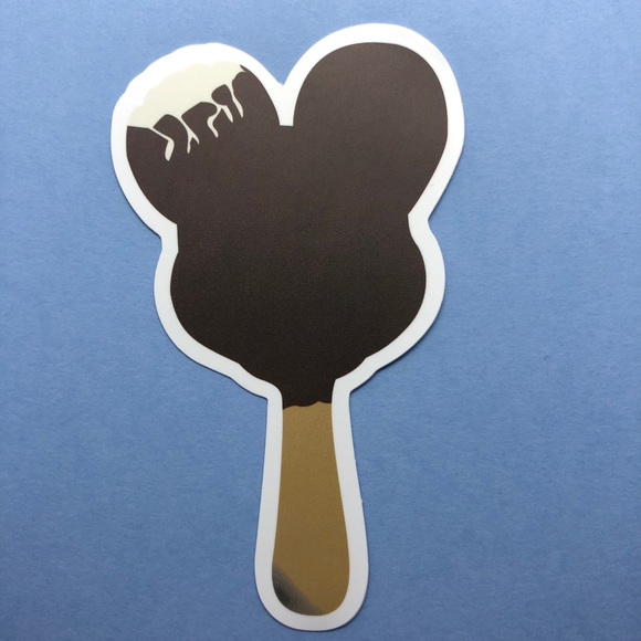 🌻10/$10🌻 Disney Mickey Ears Ice Cream Sticker - Picture 1 of 2